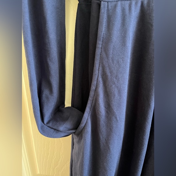 Women’s Todolor Women’s Pleated Spring/Summer/Fall Dress Size XL Color Navy - Picture 7 of 8